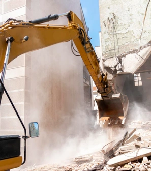 Professional building teardown in Dallas Texas executed by Best Dallas Demolition