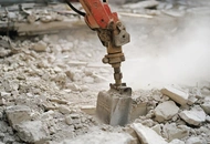 Heavy equipment demolition site in Dallas Texas managed by Best Dallas Demolition