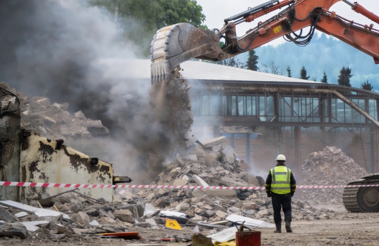 Emergency disaster demolition in Dallas Texas performed by Best Dallas Demolition