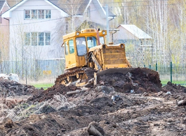 Site preparation and land clearing in Dallas Texas completed by Best Dallas Demolition